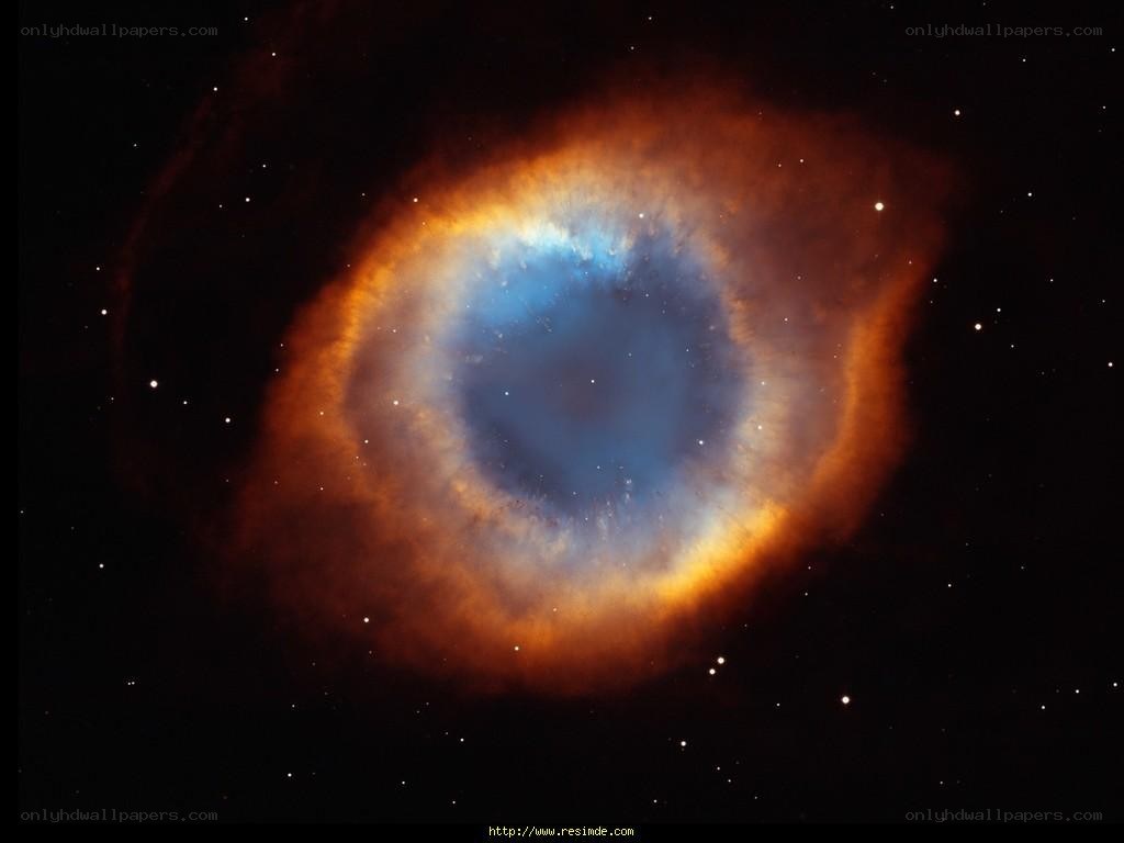 Helix Nebula in space
