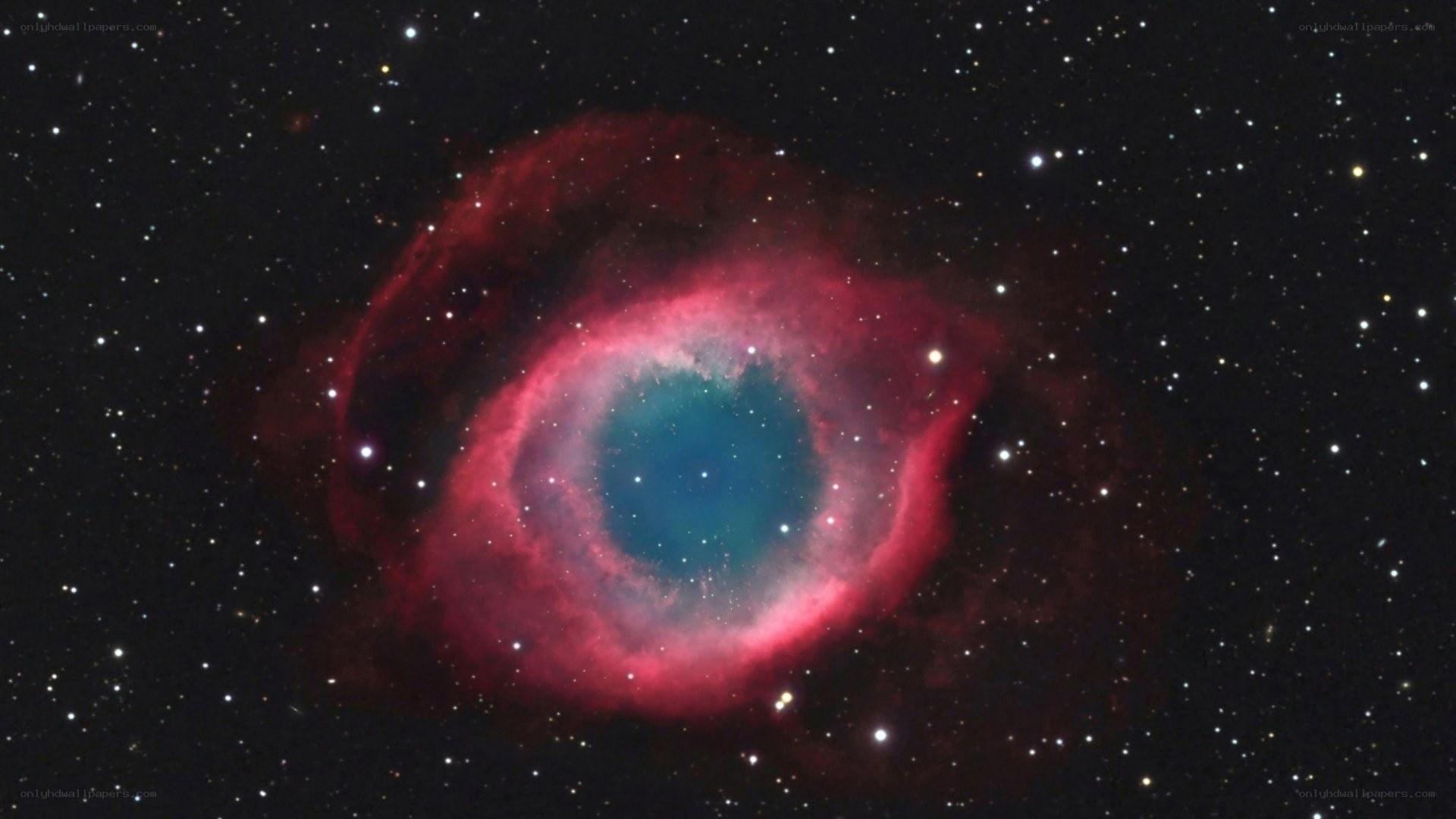 Helix Nebula in space