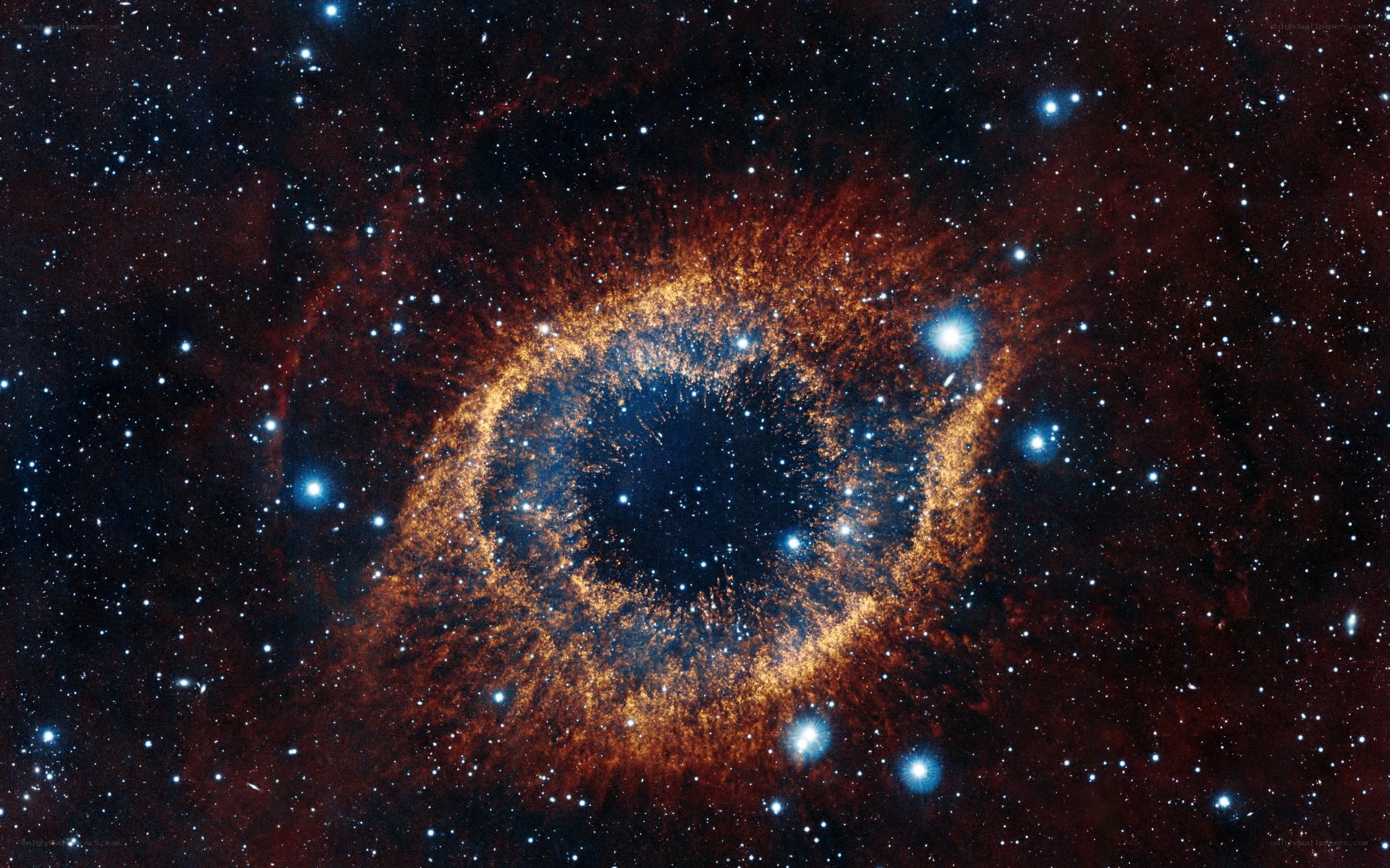 Helix Nebula in space
