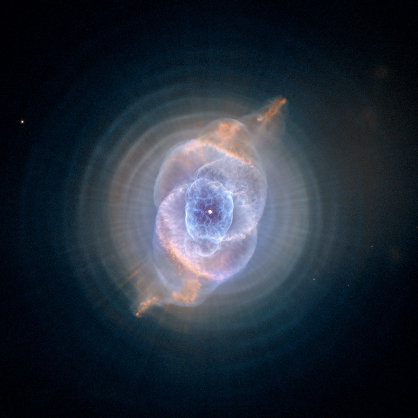 Helix Nebula in space