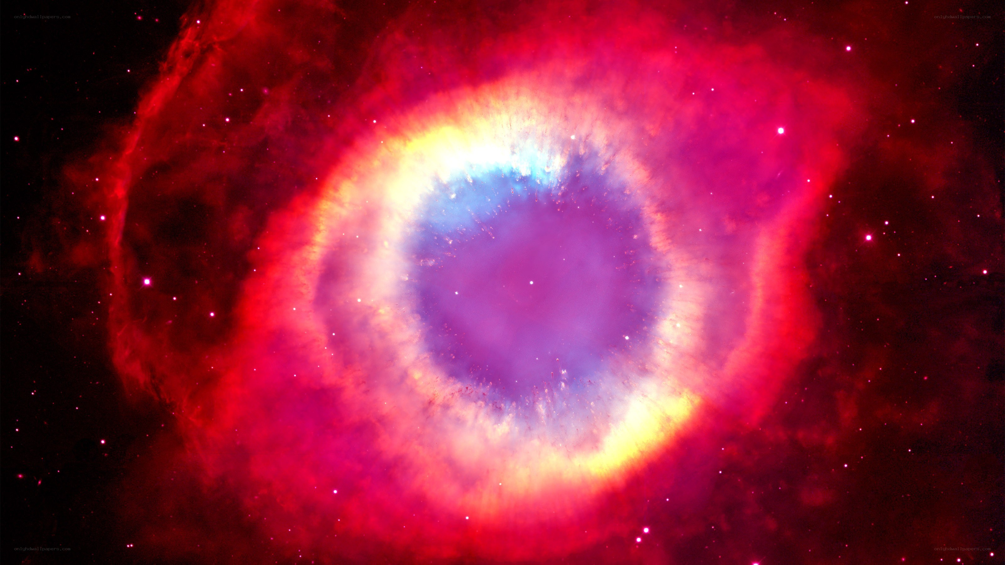 Helix Nebula in space