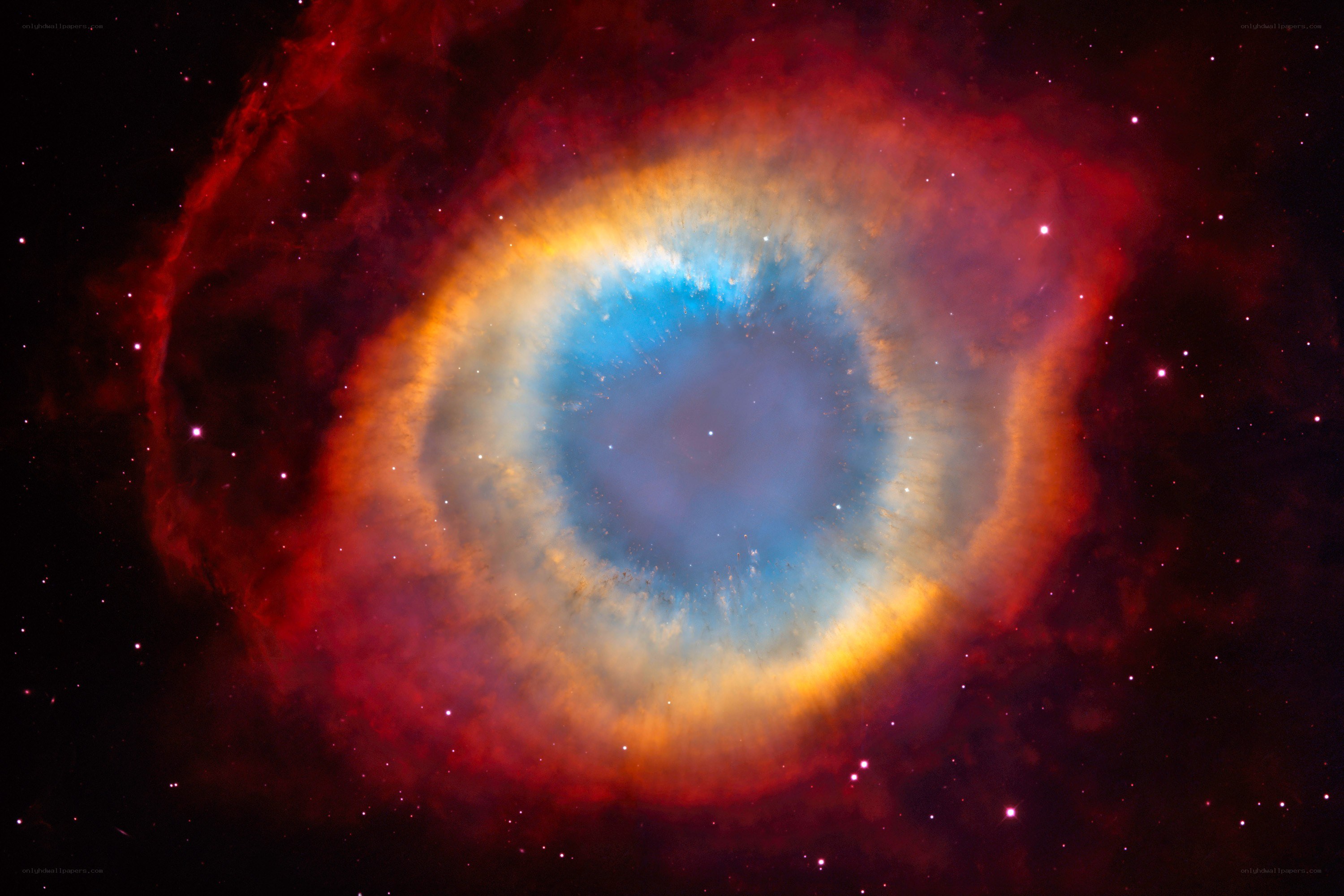 Helix Nebula in space