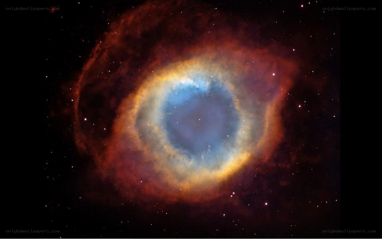 Helix Nebula in space