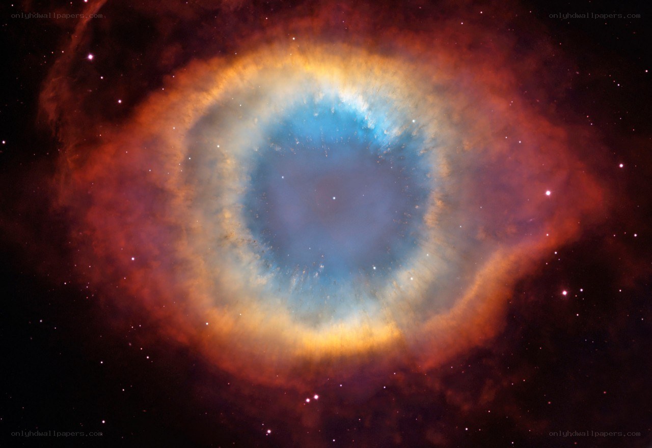 Helix Nebula in space