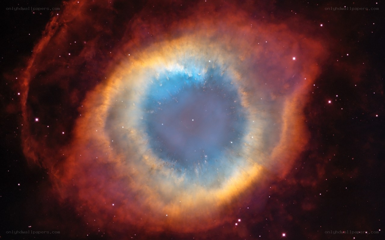Helix Nebula in space