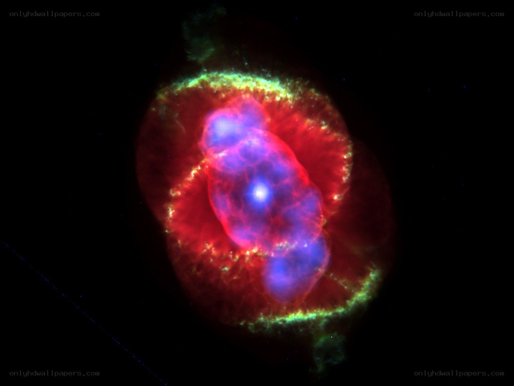 Helix Nebula in space