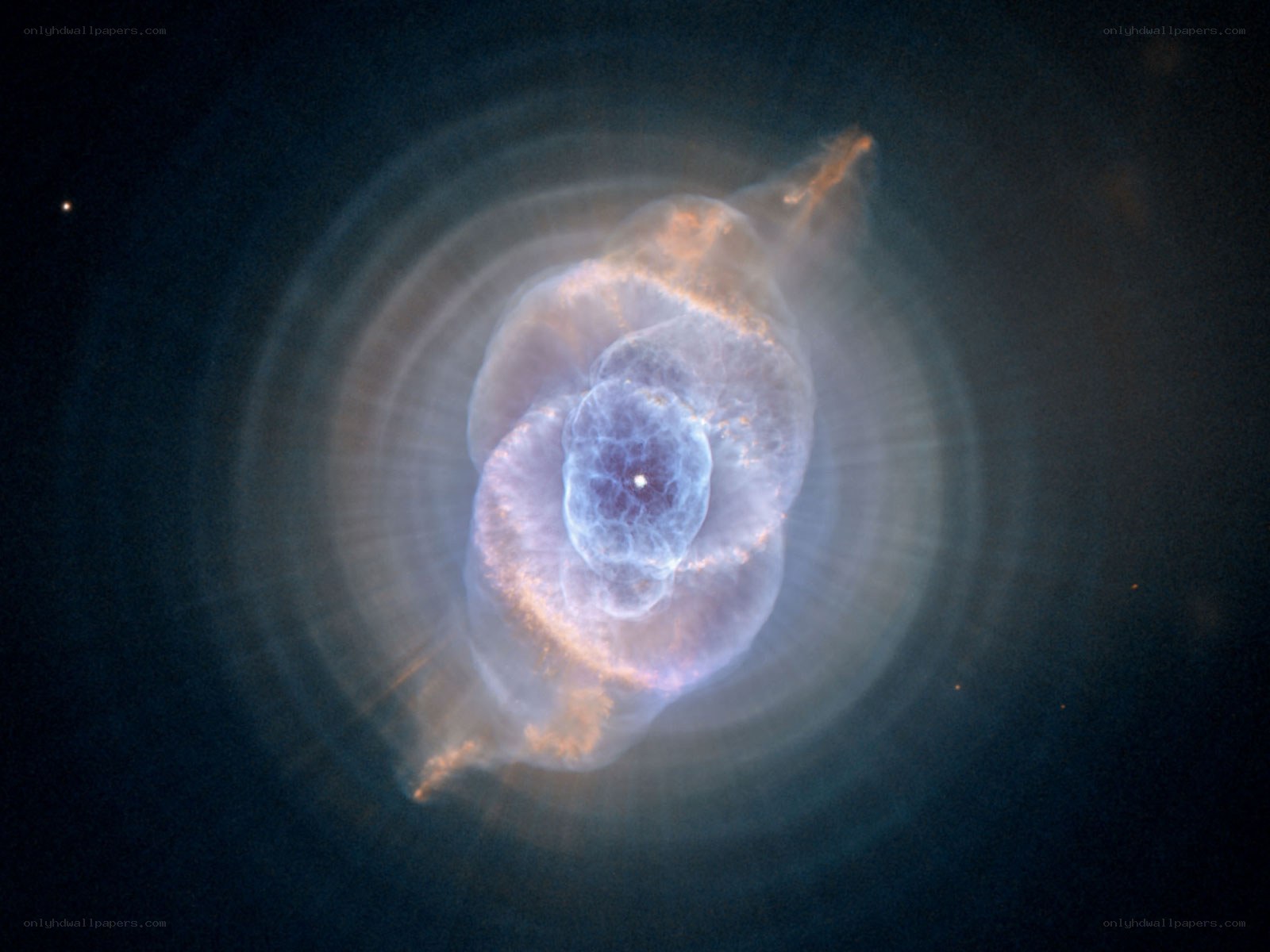 Helix Nebula in space