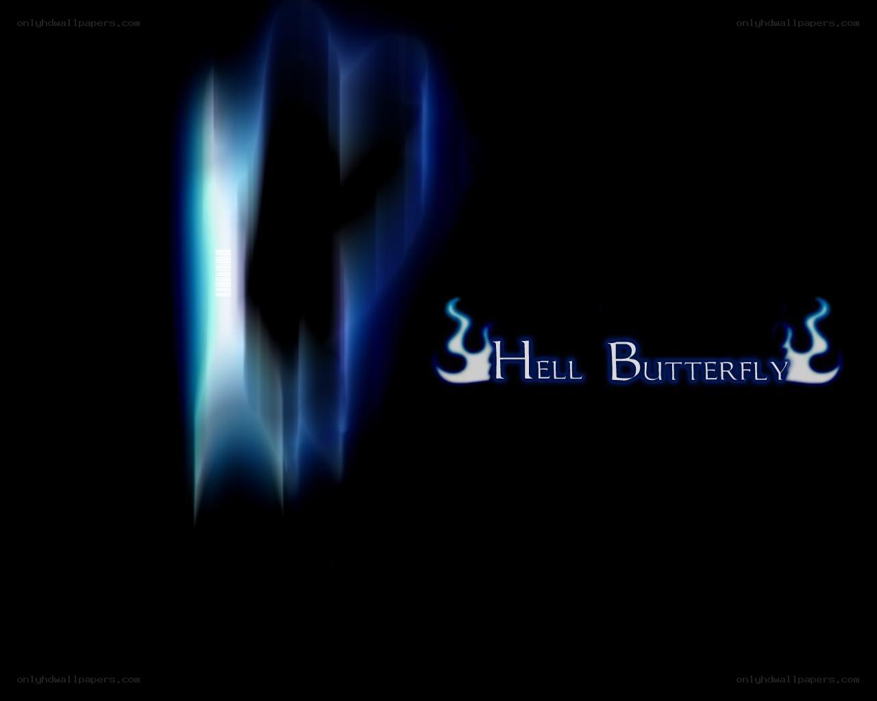 Hell Butterfly logo art