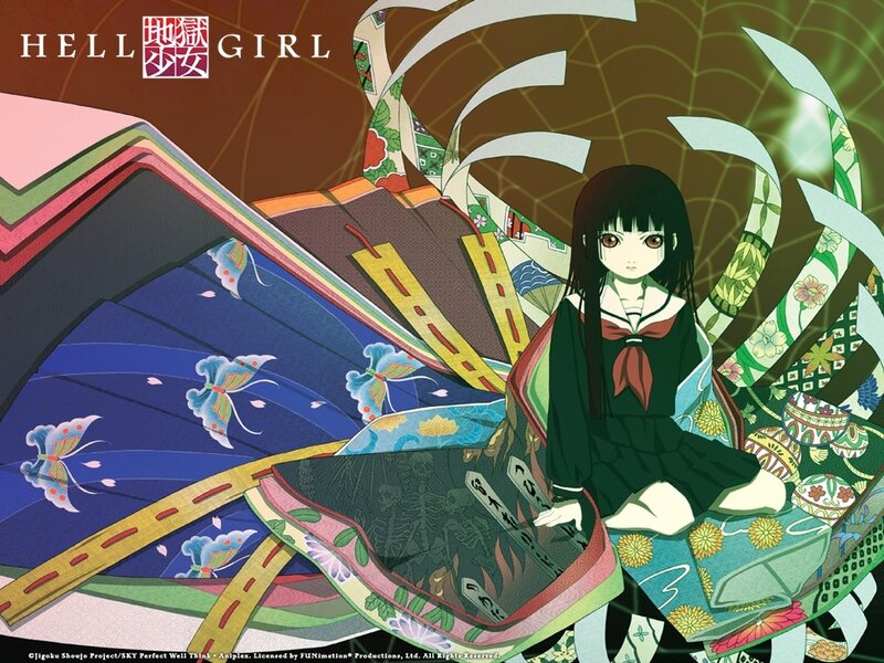 Hell Girl anime character art