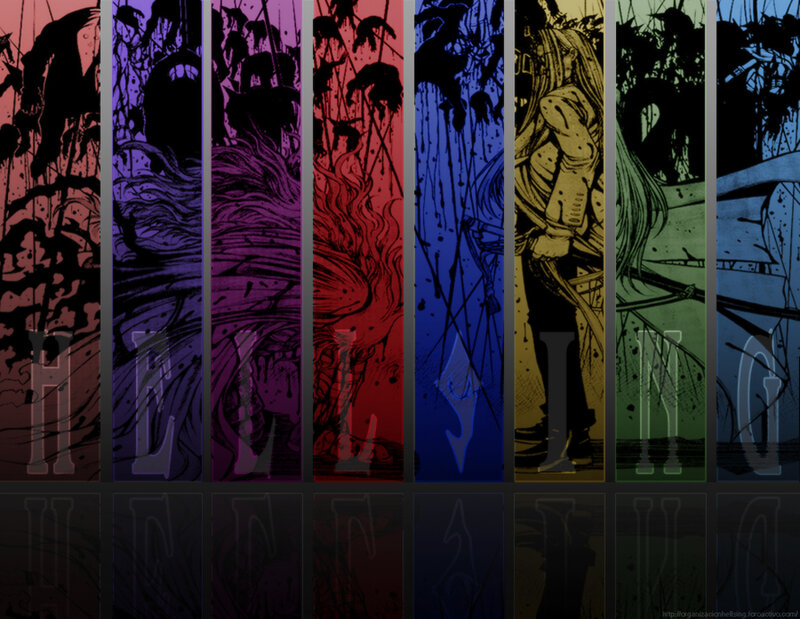 Hell Sing artwork collage