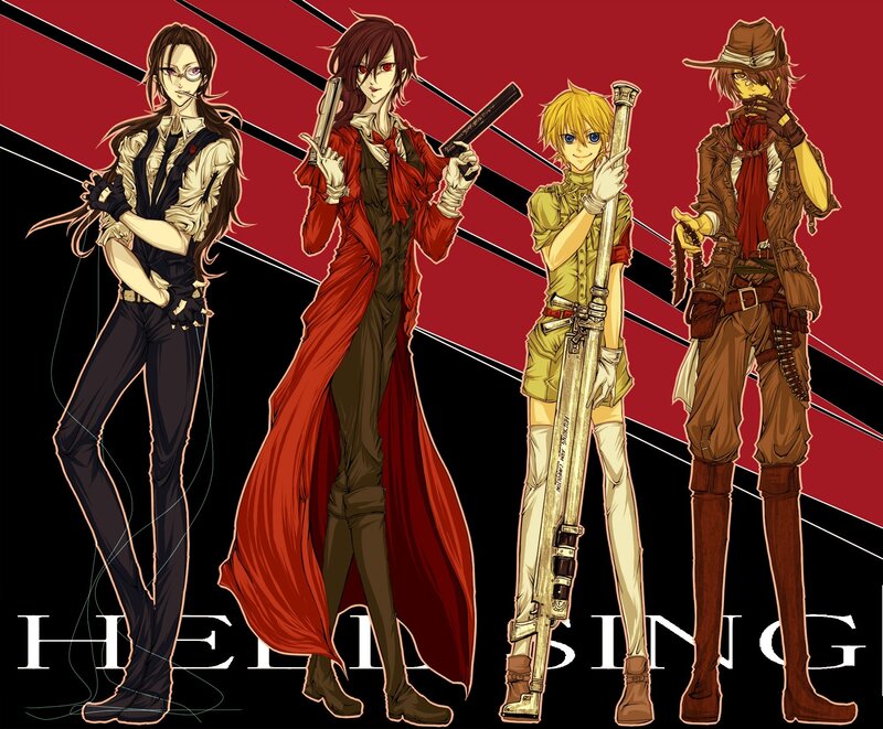Hell Sing characters illustration