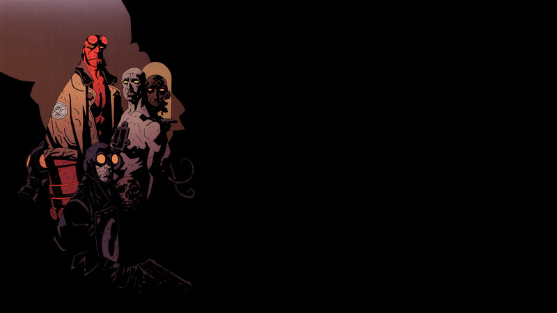 Hellboy and Allies — Black