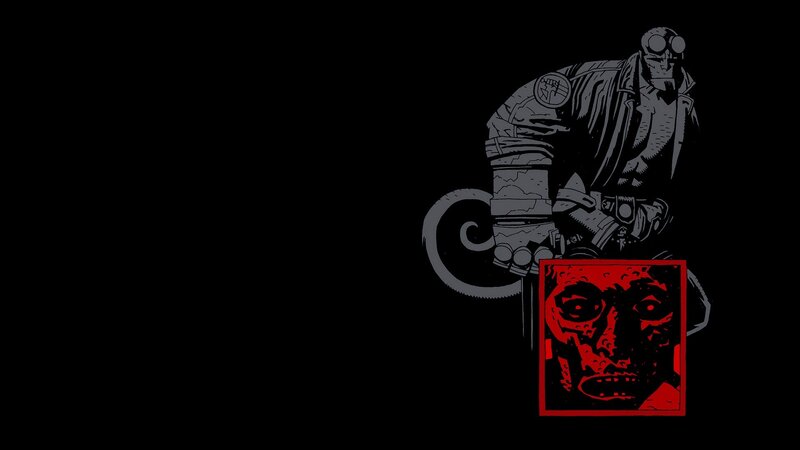 Hellboy Character — Black, Dark, Dramatic