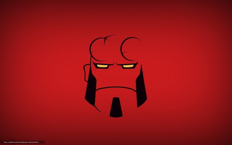 Hellboy Character Face
