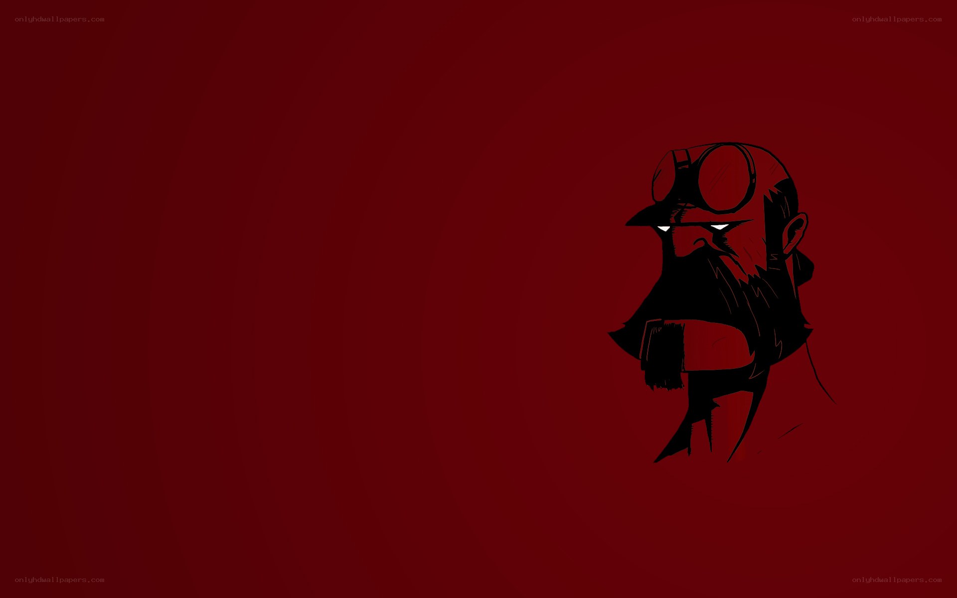 Hellboy character illustration