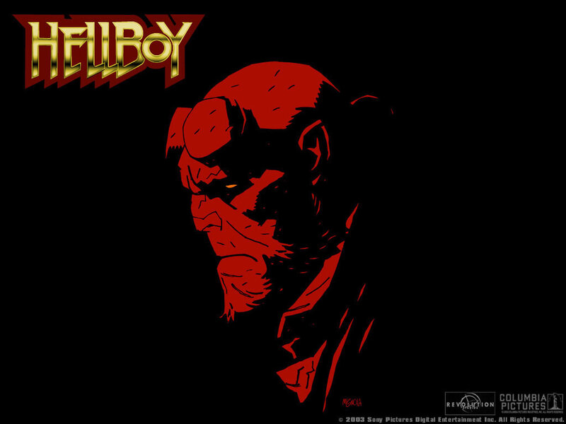 Hellboy Character Portrait — Red