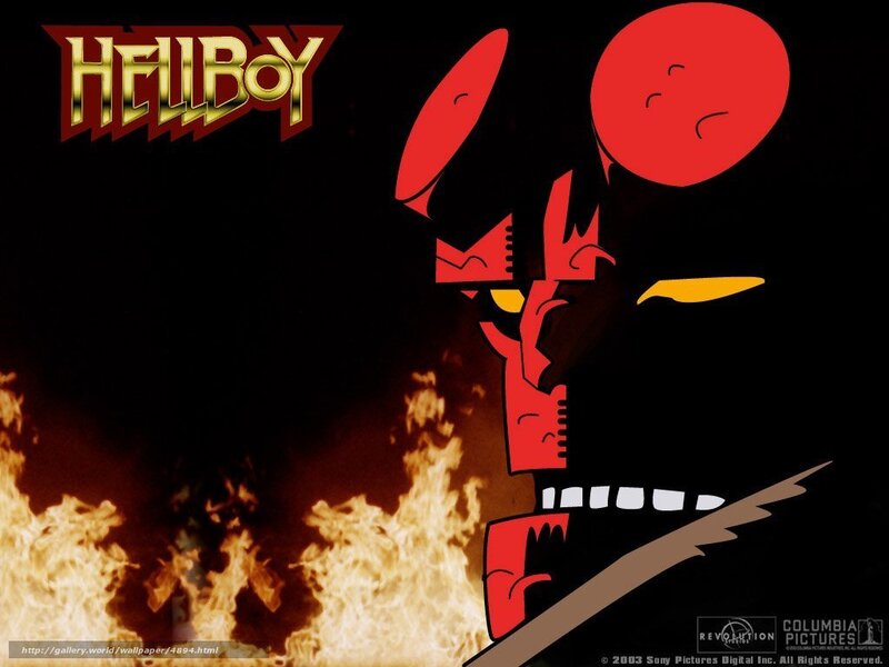 Hellboy character wallpaper