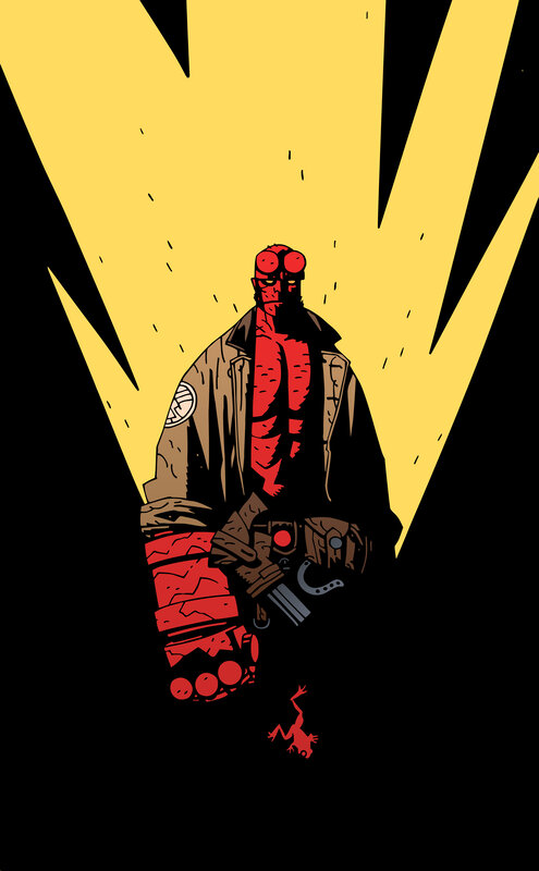 Hellboy in spotlight