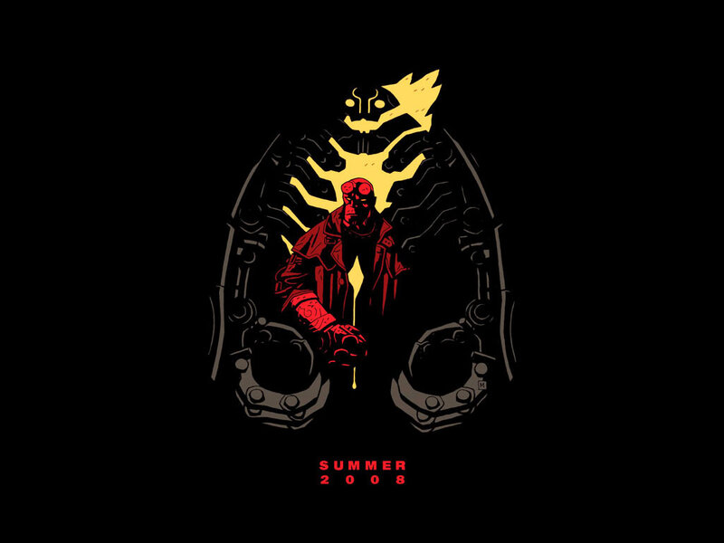 Hellboy movie poster art