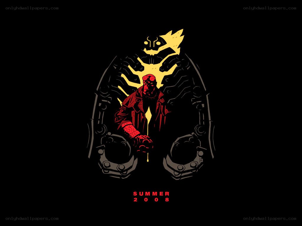 Hellboy movie poster art