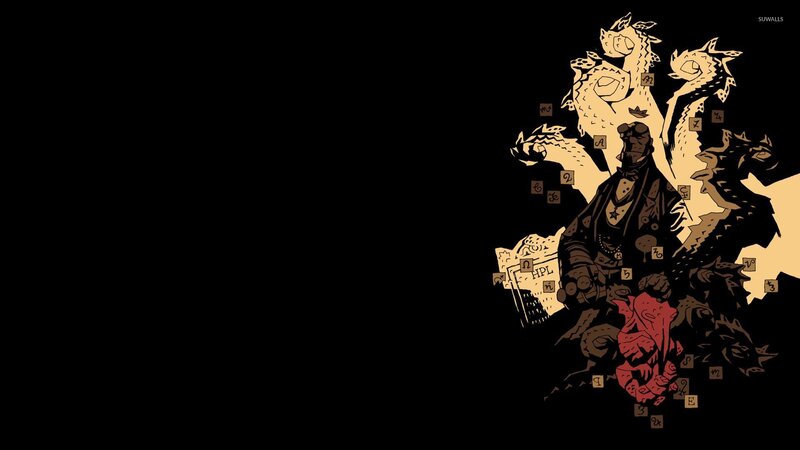 Hellboy with Monsters