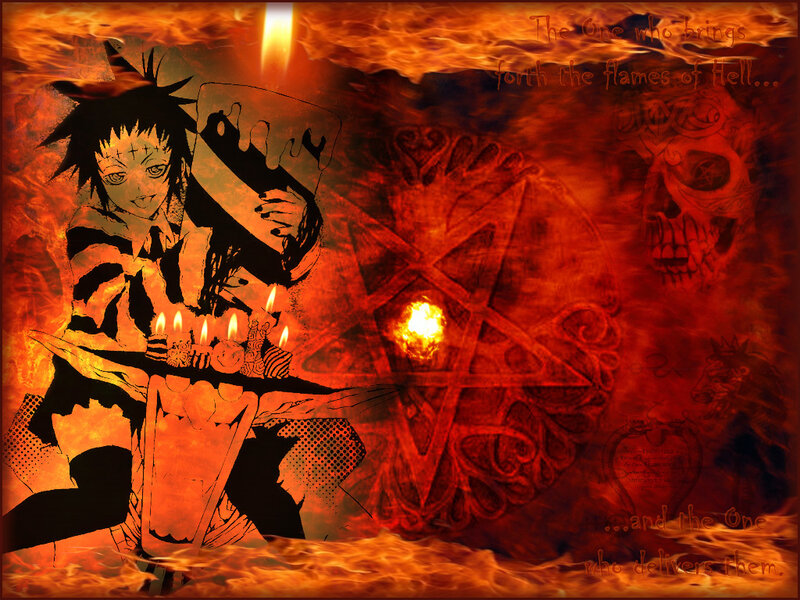Hellfire anime character art