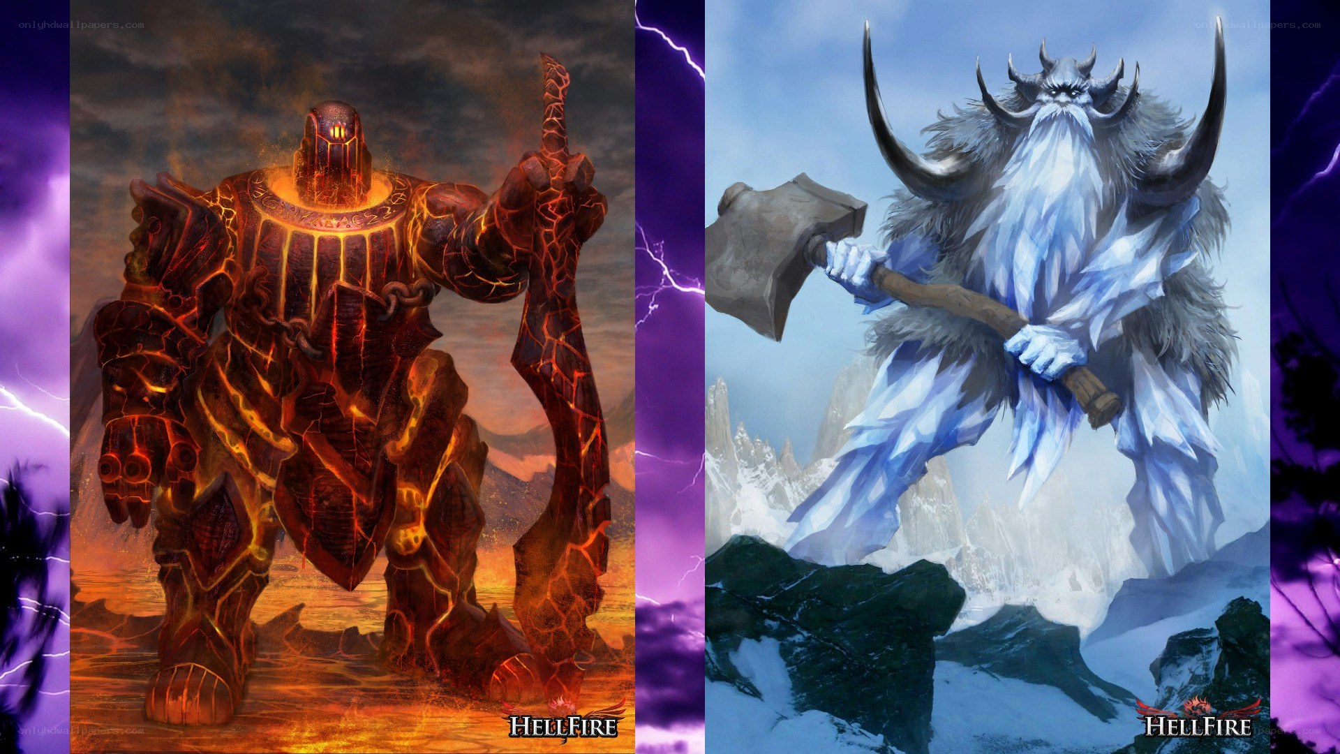Hellfire: Fire and Ice Titans