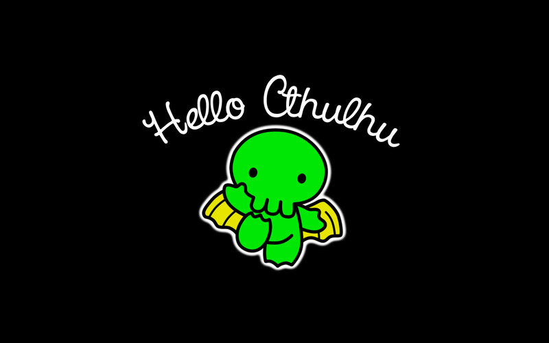 Hello Cthulhu cartoon