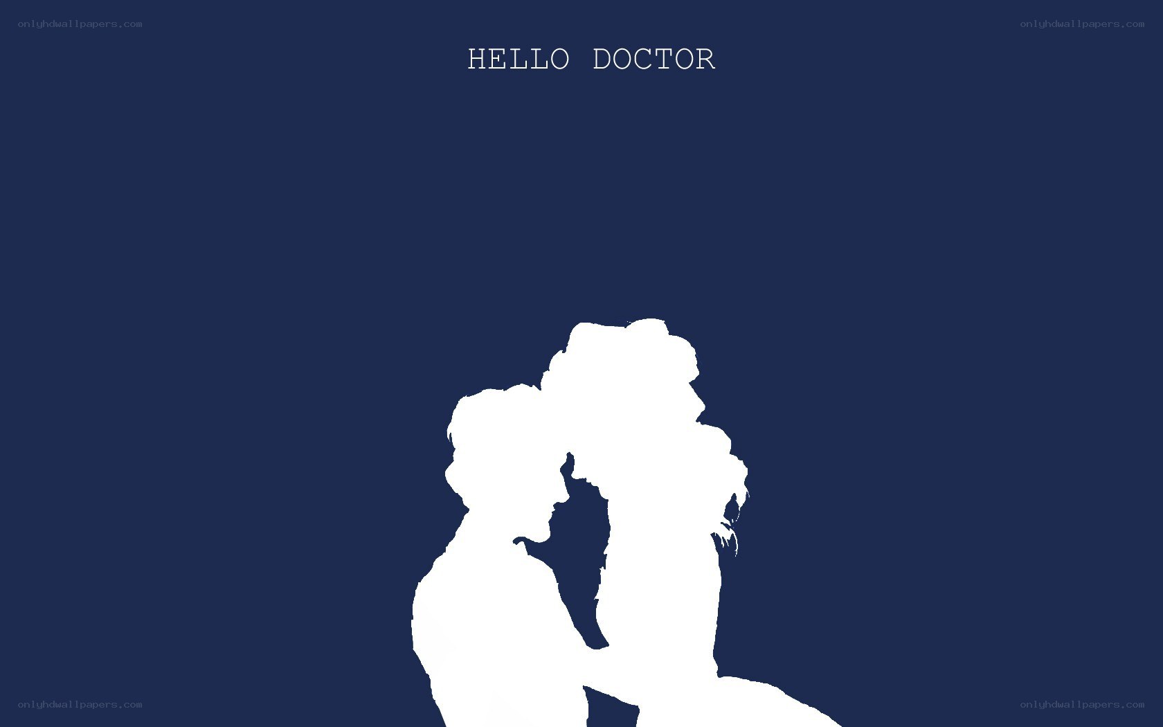 Hello Doctor silhouette art