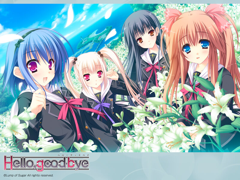 Hello, goodbye anime girls