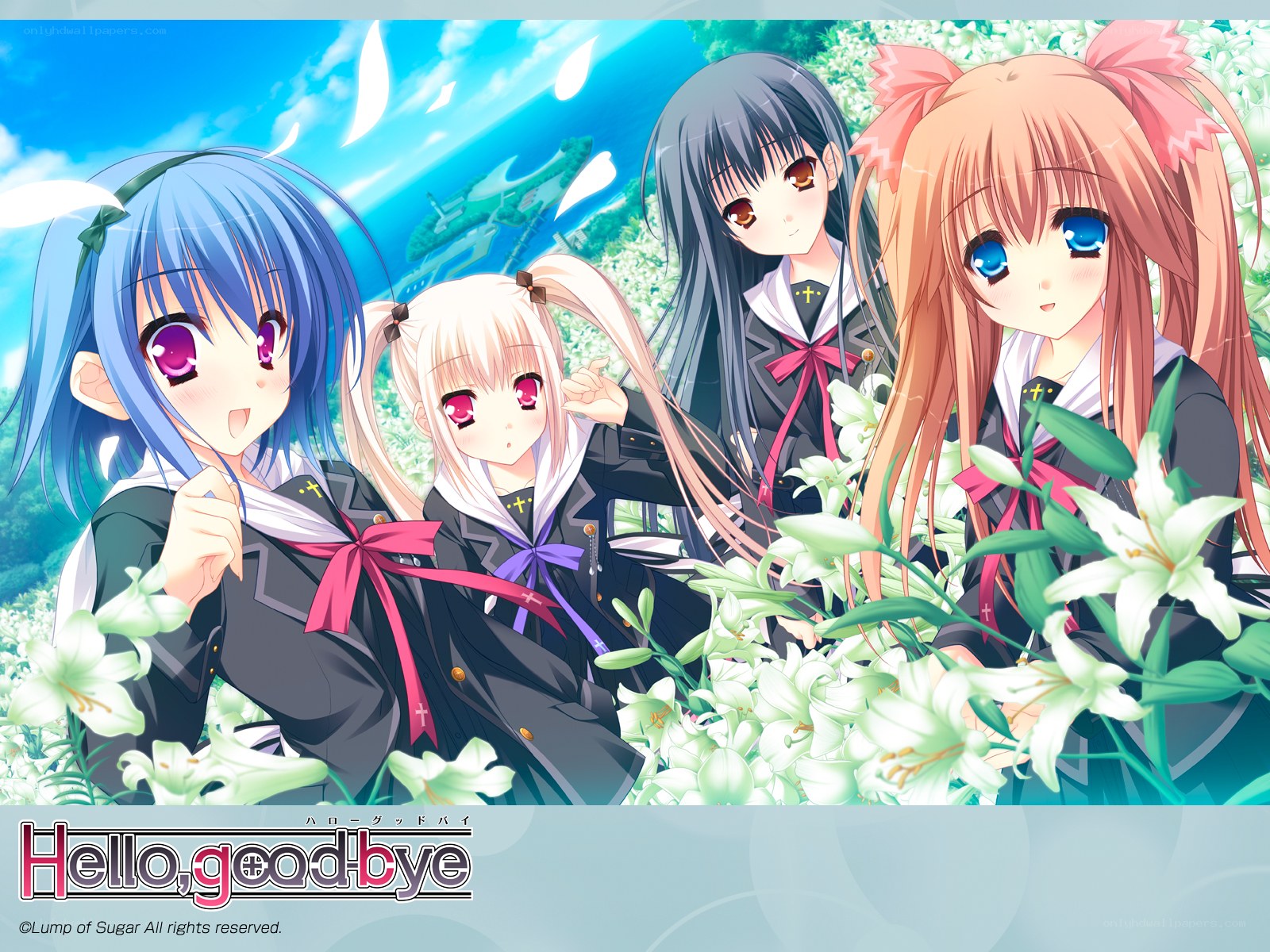Hello, goodbye anime girls