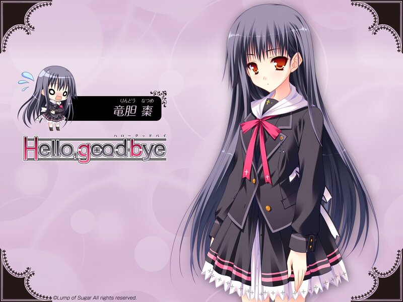 Hello, goodbye character art