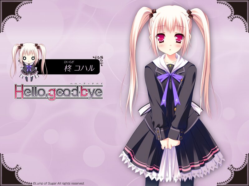 Hello, goodbye character art