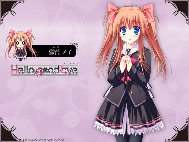 Hello, goodbye character art