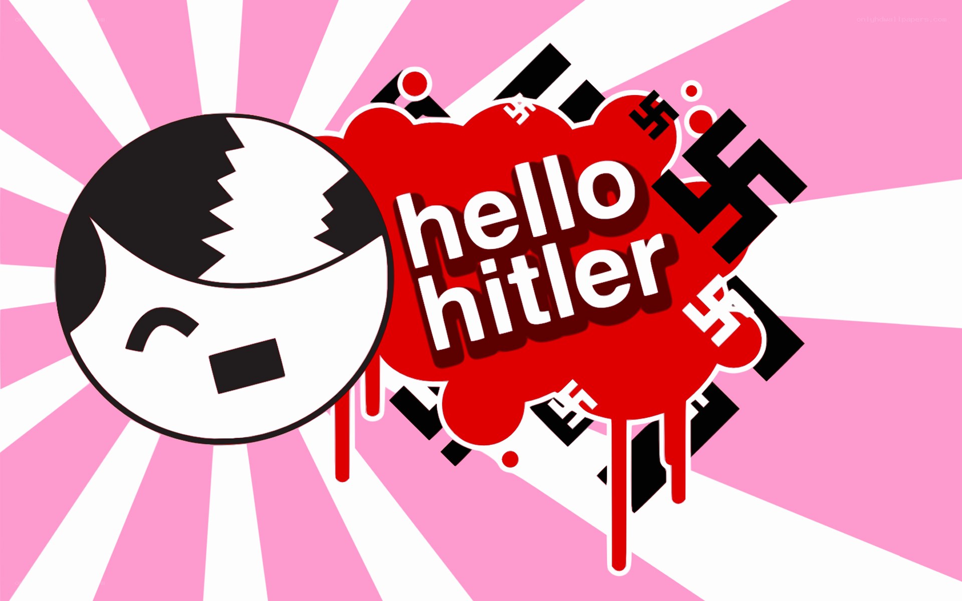 Hello Hitler game art