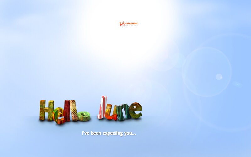 Hello June wallpaper