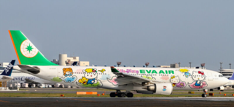Hello Kitty Airplane