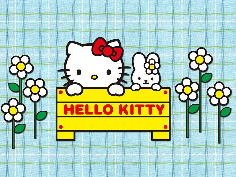 Hello Kitty and Bunny