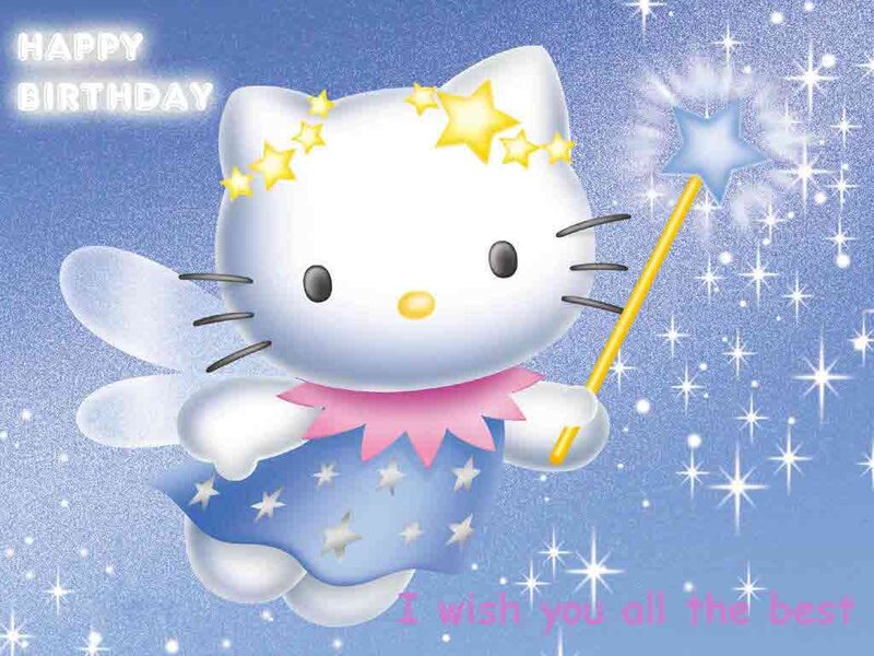 Hello Kitty as a Fairy — Blue