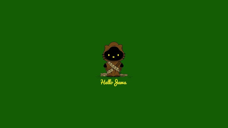 Hello Kitty as Jawa