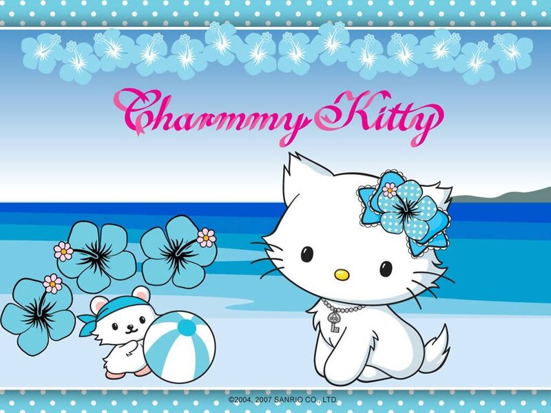 Hello Kitty at Beach