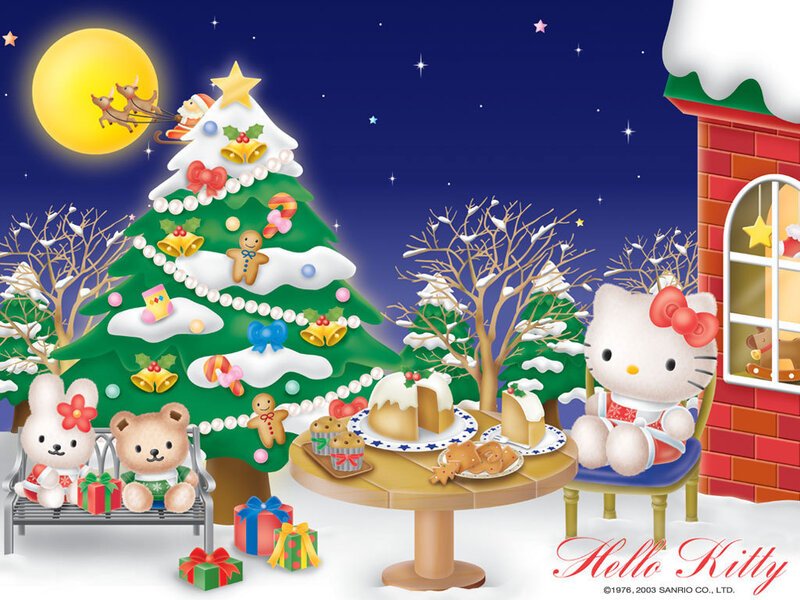 Hello Kitty at Christmas