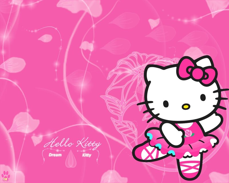 Hello Kitty ballet dancer