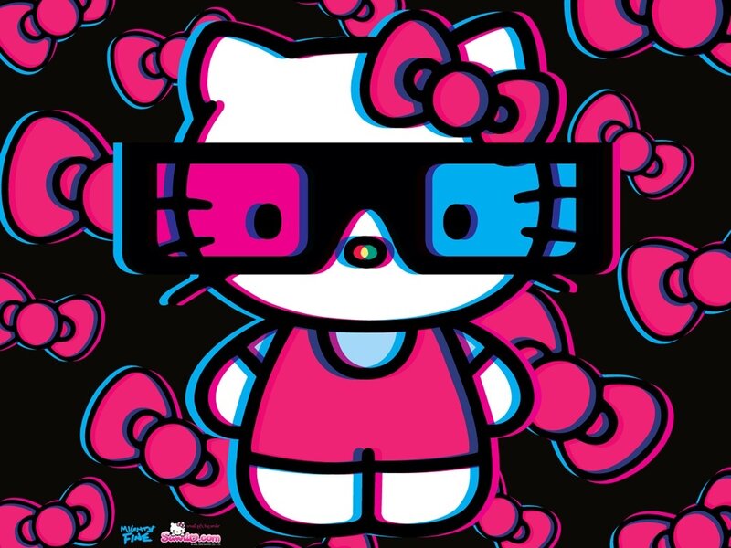 Hello Kitty Character — Black