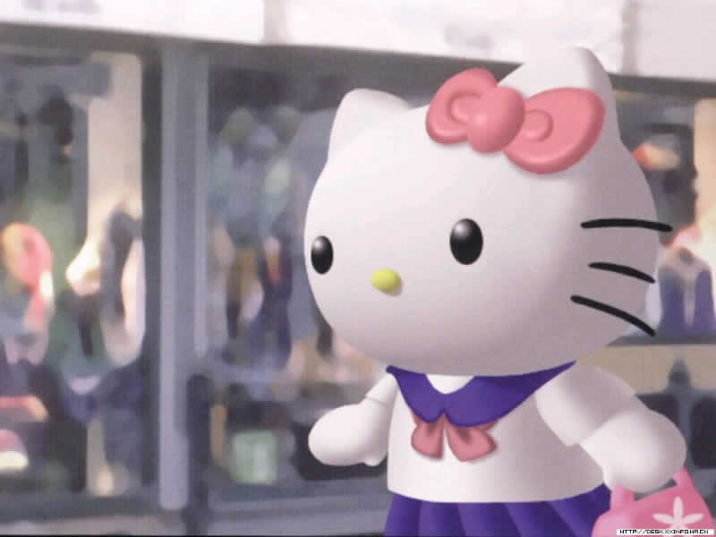 Hello Kitty Character — White, Calm