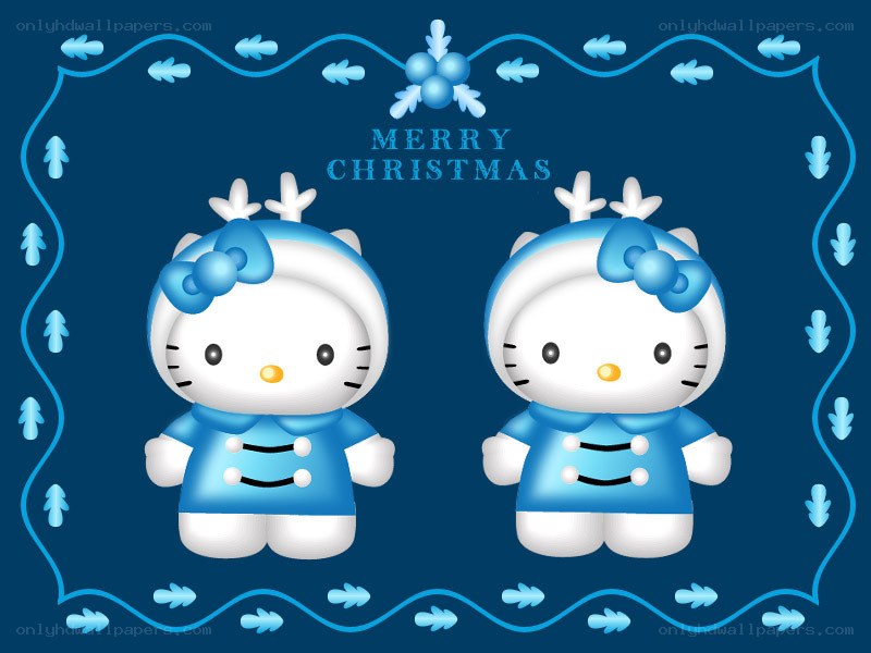 Hello Kitty Christmas card