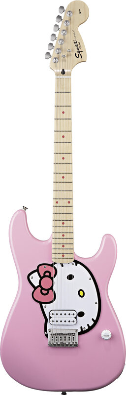 Hello Kitty electric guitar
