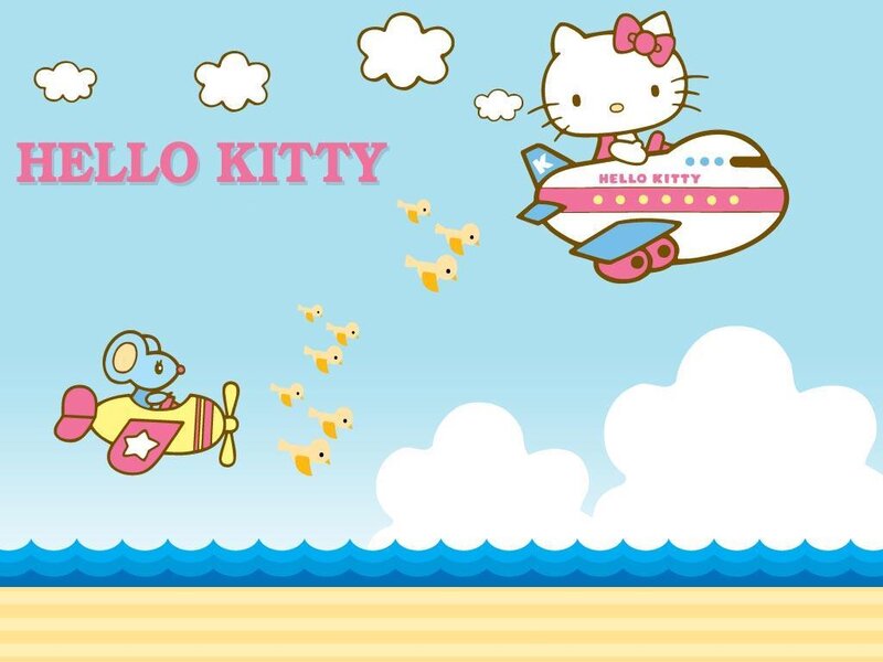 Hello Kitty flying adventure