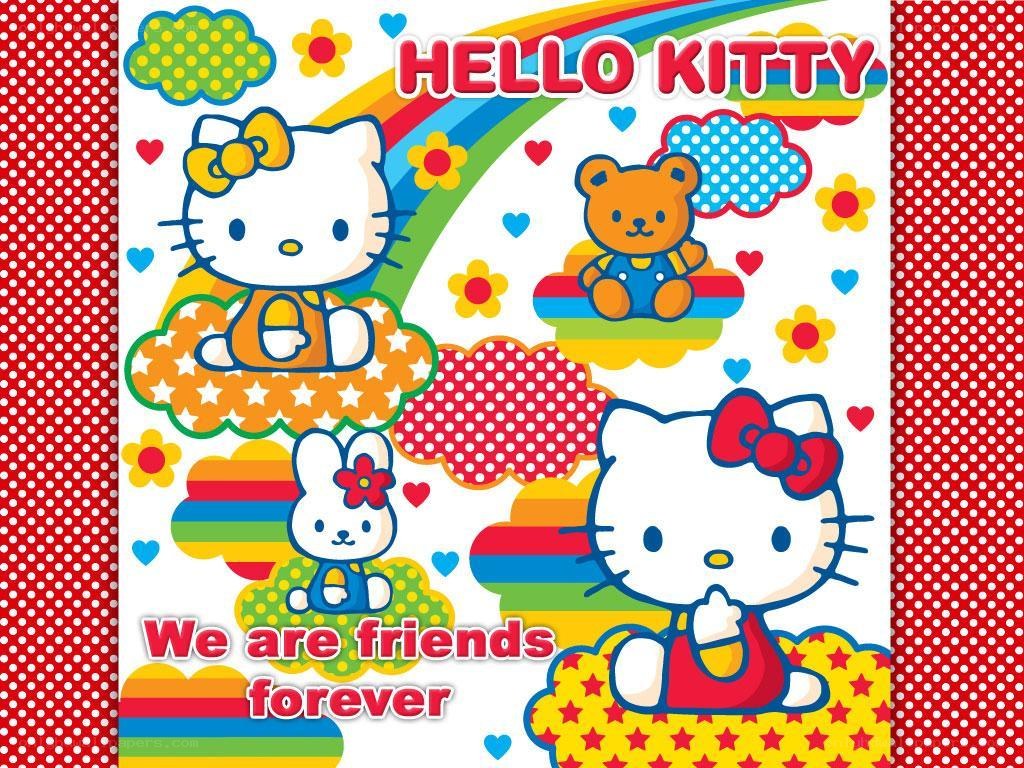 Hello Kitty friends forever