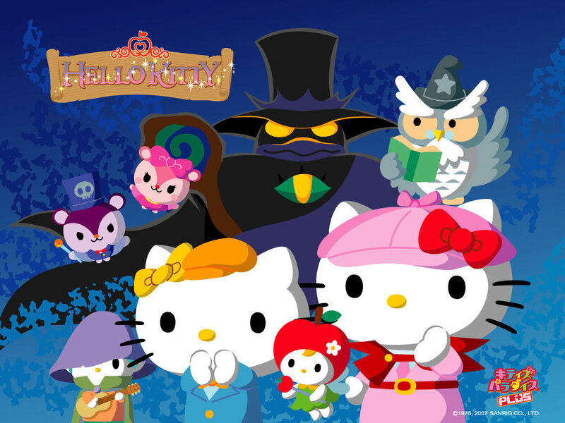 Hello Kitty Halloween characters